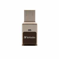 Verbatim Fingerprint Secure USB flash drive 64 GB USB Type-A 3.2 Gen 1 (3.1 Gen 1) Silver