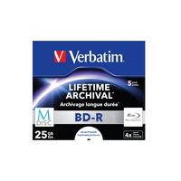 Verbatim M-Disc 4x BD-R 25 GB 5 pc(s)