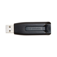 Verbatim V3 USB flash drive 128 GB USB Type-A 3.0 (3.1 Gen 1) Black