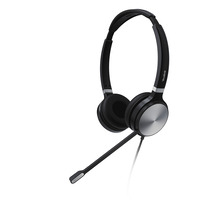 Yealink UH36 Dual Headset Head-band 3.5 mm connector USB Type-A Black,  Silver