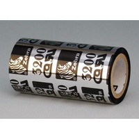 Zebra 3200 Wax/Resin Black