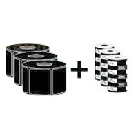 Zebra ZipShipKit2 White Self-adhesive printer label