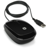 HP X1200 Sparkling Black Wired Mouse