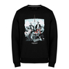 4 Blocks Sweatshirt in Black,  S