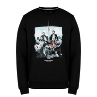 4 Blocks Sweatshirt in Black,  S