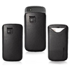 Snugg BlackBerry Q10 Pouch Case in Black Leather
