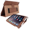 Snugg iPad Air 2 Case in Distressed Brown Leather
