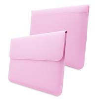 Snugg MacBook Pro 15 Wallet Case in Candy Pink Leather
