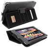 Snugg Nexus 7 Executive Case Cover and Flip Stand in Black Leather
