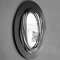 Coronet Mirror Frame - Black
