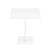 Dizzie Dining Square Table - H 74 - White