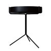 Drum Side Table - Black