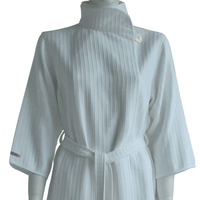 Fula Bath Robe Medium Size (UK 10-12) - White