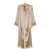 Silk Pajamas - Nude