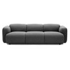 Swell Sofa 3 Seater - Grey Colour