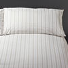 Tiny Stem Print Bed - Standard Pillowcases (pair) - 50 x 75cm - Grey