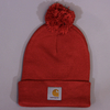 Carhartt Bobble Watch Hat Blast Red