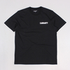 Carhartt College Script T Shirt Jet Blue White