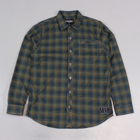 Coalatree Union Flannel Long Sleeve Shirt Evergreen