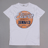 Edwin Red Dot T Shirt White