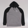 Huf Triple Triangle Raglan Hoodie Black Charcoal