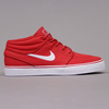 Nike Stefan Janoski Mid Shoes - University Red White