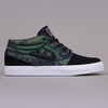 Nike Zoom Stefan Janoski Mid Shoes,  Black,  Black and Iguana