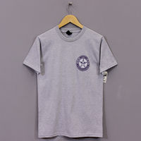 Obey Luxury Propaganda Back Print T Shirt - Grey