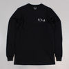 Polar Fill Logo Behind The Curtain Longsleeve T Shirt Black White