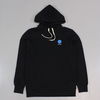 Polar Fill Logo Chest Hoodie Black
