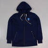 Polar Fill Logo Chest Zip Up Hoodie Navy