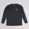 Polar Fill Logo Mesh Long Sleeve T Shirt Black