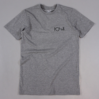 Polar Fill Logo Mesh T Shirt Heather Grey