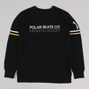 Polar For The Win Sweatshirt Black Yellow White