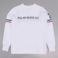 Polar For The Win Sweatshirt White Red Blue