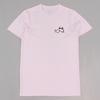 Polar Jacobs Corner Flat Tyre T Shirt Soft Pink Orange Black