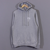 Stussy World Tour Hooded Back Print Sweat Grey Heather