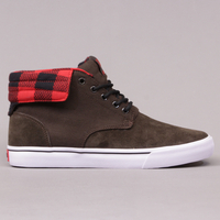 Supra Passion Shoes - Brown,  Checker and White