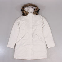 The North Face Womens Arctic Parka Moon Light Ivory White