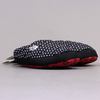 The North Face Womens Nuptse Tent Mules III Slippers Black Polka Dot Red