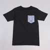 The Quiet Life Paisley Pocket T Shirt Black