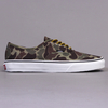 Vans Authentic Shoes Waxed Canvas Camo Marshmallow