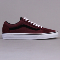 Vans Old Skool Shoes Suede Canvas Port Royale Black