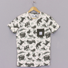 WeSC Animalis AOP T Shirt - Pumice
