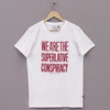WeSC Message T Shirt - White