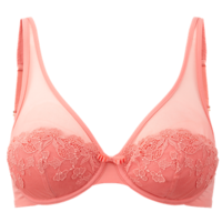 Allure Balcony Bra - Coral