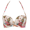 Birds of Paradise Bandeau Plunge Bra - Paradise