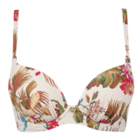 Birds of Paradise Plunge Bra - Paradise
