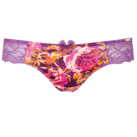 Botanical Thong - Plum