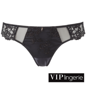 Exquisite Thong - Black